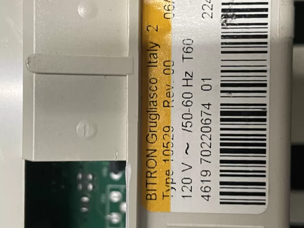 Whirlpool 46197022067401 Washer Main Control Board CCU AZ20947 | WMV152