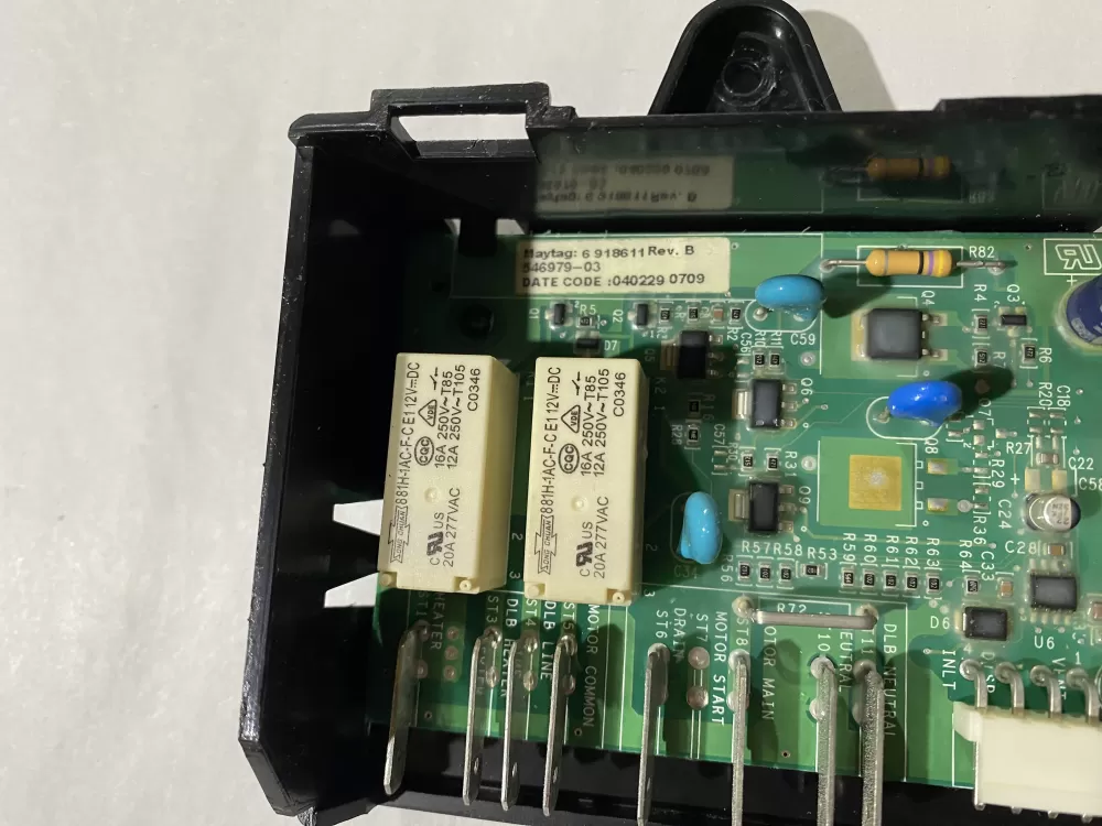 Whirlpool Maytag Amana Dishwasher Control Board 6 918611 Rev AZ189264 | BK524