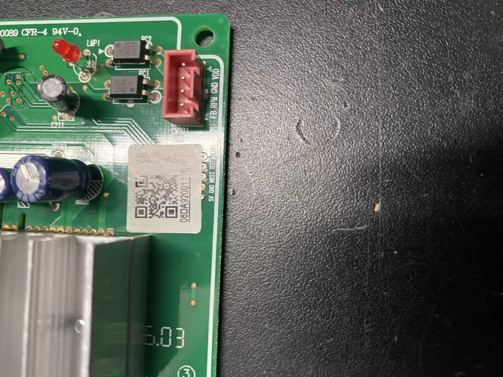 Samsung DA92-00111B Refrigerator Inverter Control Board AZ7534 | BK1258