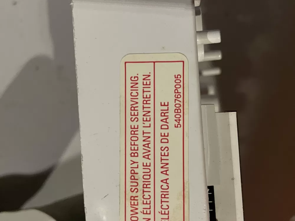 GE 540B076P005 Dryer Control Board AZ33830 | Wmv371