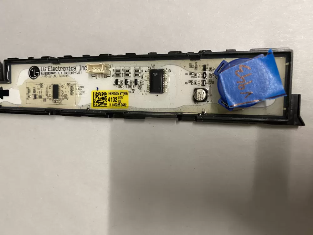 LG Kenmore EBR81815402 Dishwasher Control Board Panel AZ212484 | BKV943