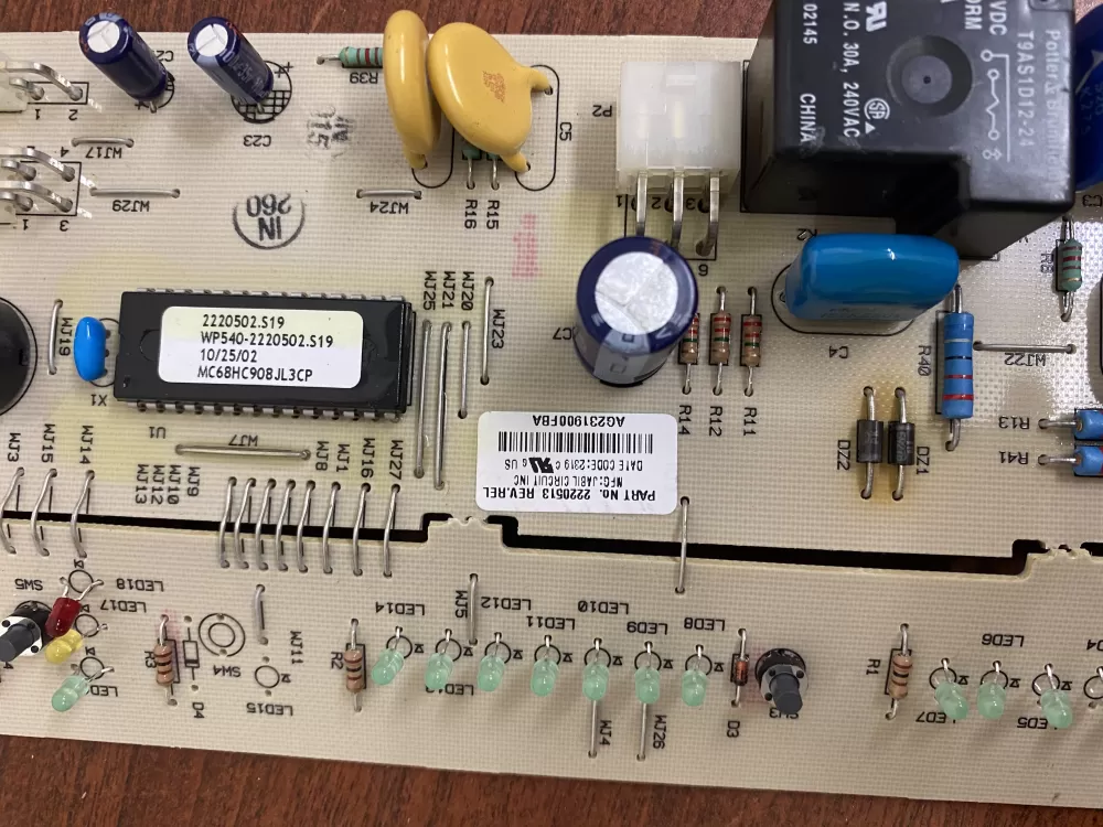 Whirlpool 2220513 Refrigerator Control Board AZ33435 | BK1685