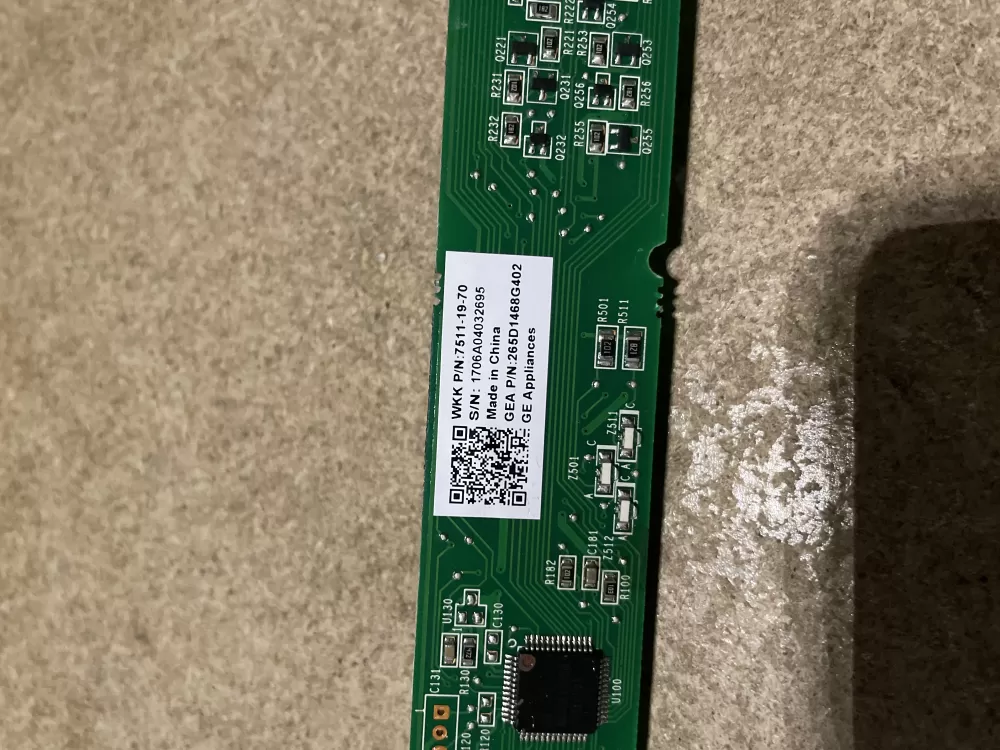 GE 265D1468G402 Dishwasher Control Board AZ28447 | KM229
