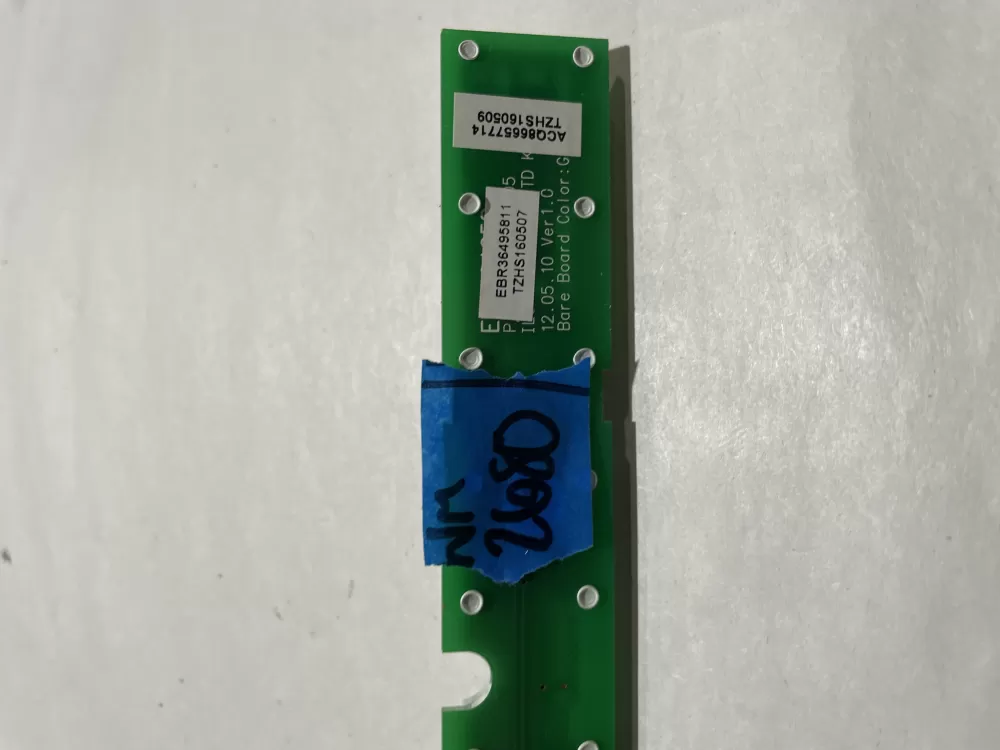 LG Dishwasher Control Board Assembly EBR36495811 AZ186558 | Wm2680