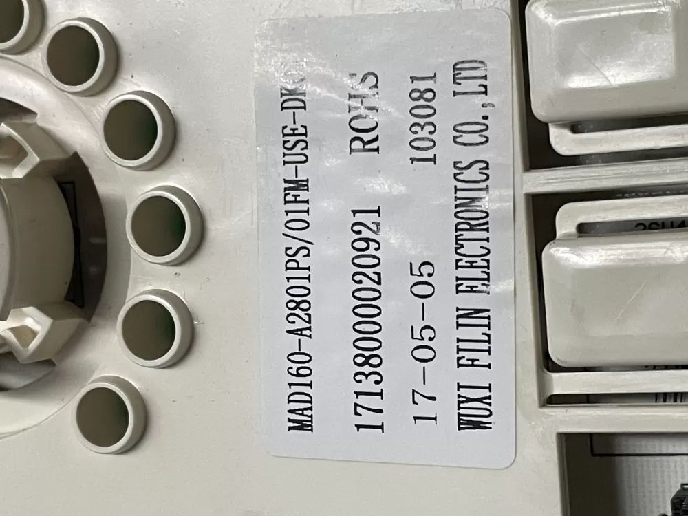 Frigidaire 17138000020921 Washer Control Board AZ9280 | WMV243