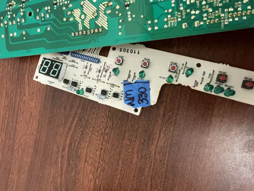 GE 165D7803P301 Dishwasher UI Control Board AZ30394 | WM330