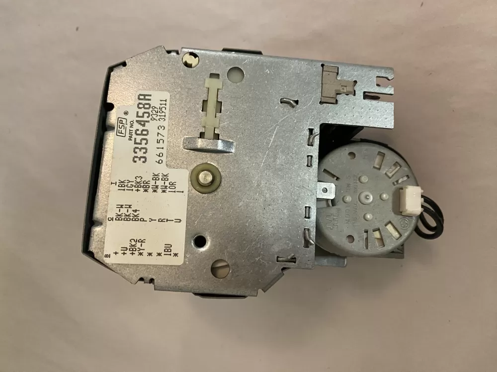 Kenmore 3356458A 3356458 WP661597 AP6010247 661597 1106 3356457 3946431 3946468 661573 661597R J27-757 PS11743424 Washer Timer