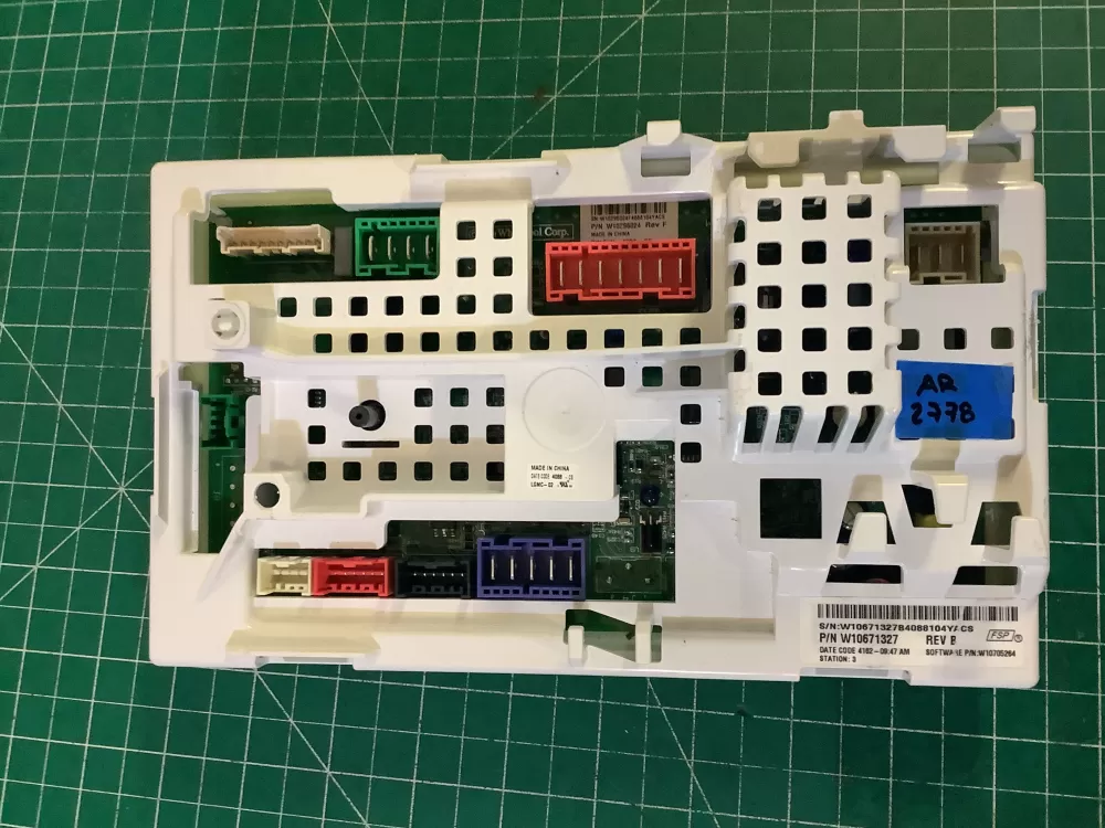 Whirlpool W10671327 W10671327 Washer Control Board AZ199180 | AR2778