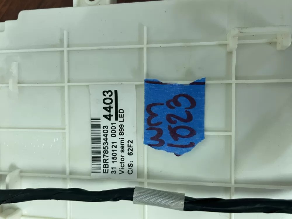 LG EBR78534403 Washer Control Board AZ49927 | Wm1823