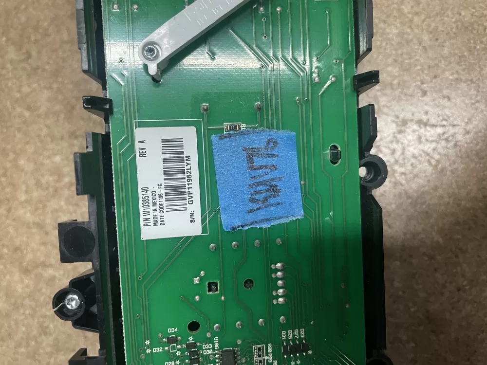 Whirlpool Maytag W10385140 Washer Control Board AZ16605 | KMV76