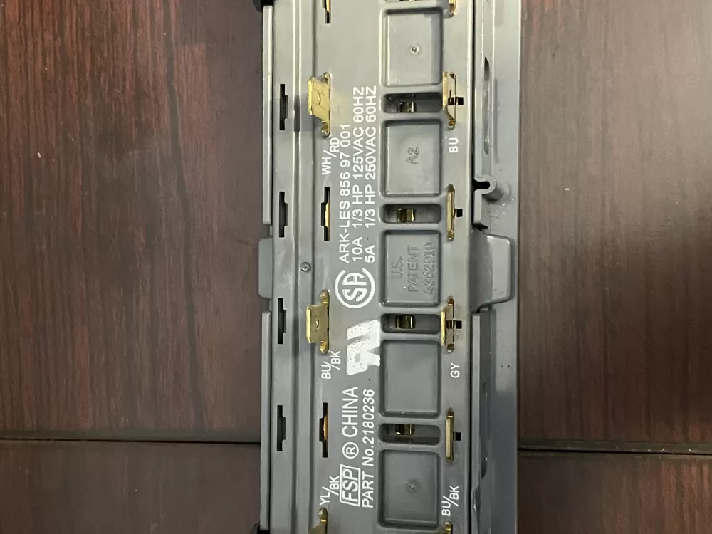 Kenmore WP2180236 Refrigerator Control Board Dispenser Switch AZ69395 | KM1450