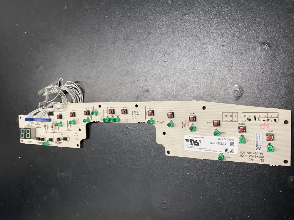 GE 165D7803P301 Dishwasher Control Board