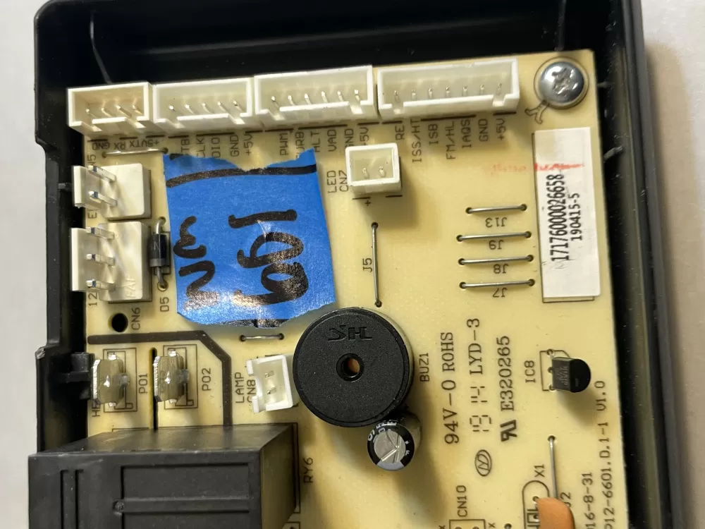 Samsung DD81-02325B Dishwasher User Interface Control Board AZ194411 | Wm601