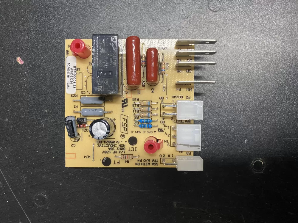 Whirlpool  Maytag  KitchenAid  Kenmore AP6020483 2213456 2213457 2213475 2213476 2213489 2213490 2252148 2252150 2303822 2303837 2304069 W10135053 W10135899 W10135900 W10135900R W10351622 W10351625 W10351626 W10353224 W10366605 W10366608 WPW10351622 WPW10366605 PS11753802 Refrigerator Defrost Board