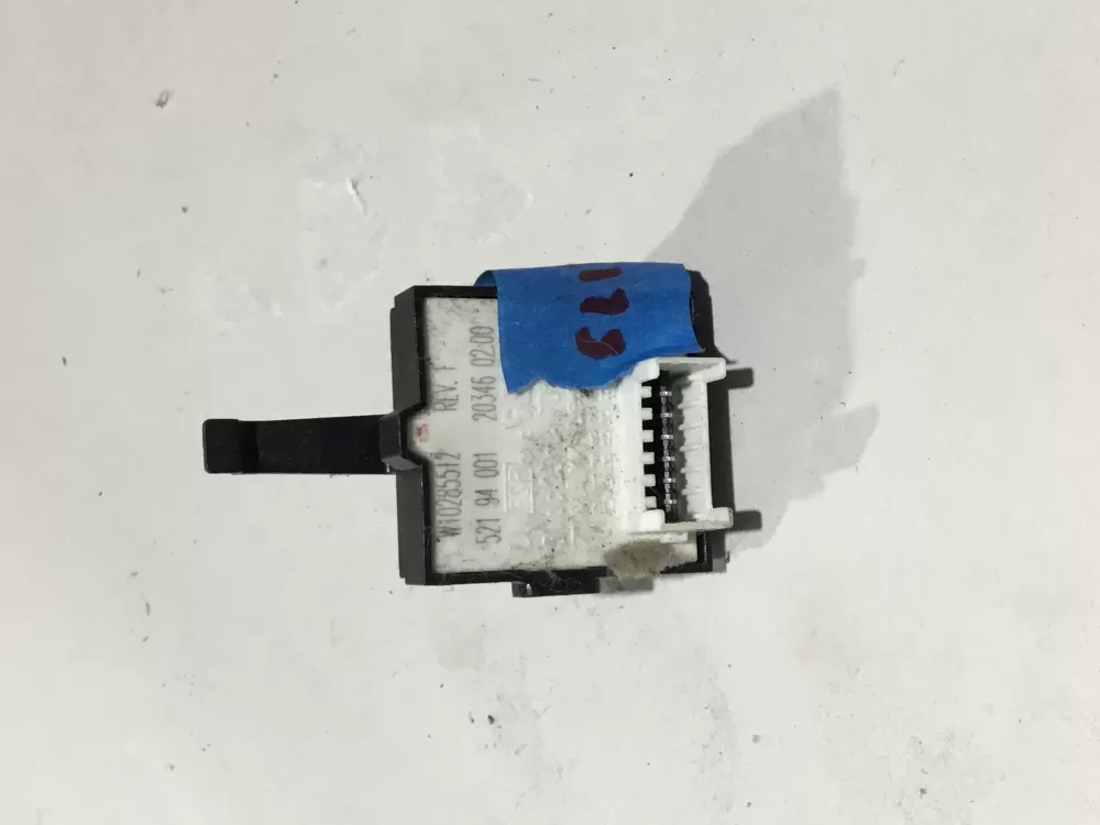 Maytag Whirlpool W10285512 Washer Switch AZ102308 | Sl120