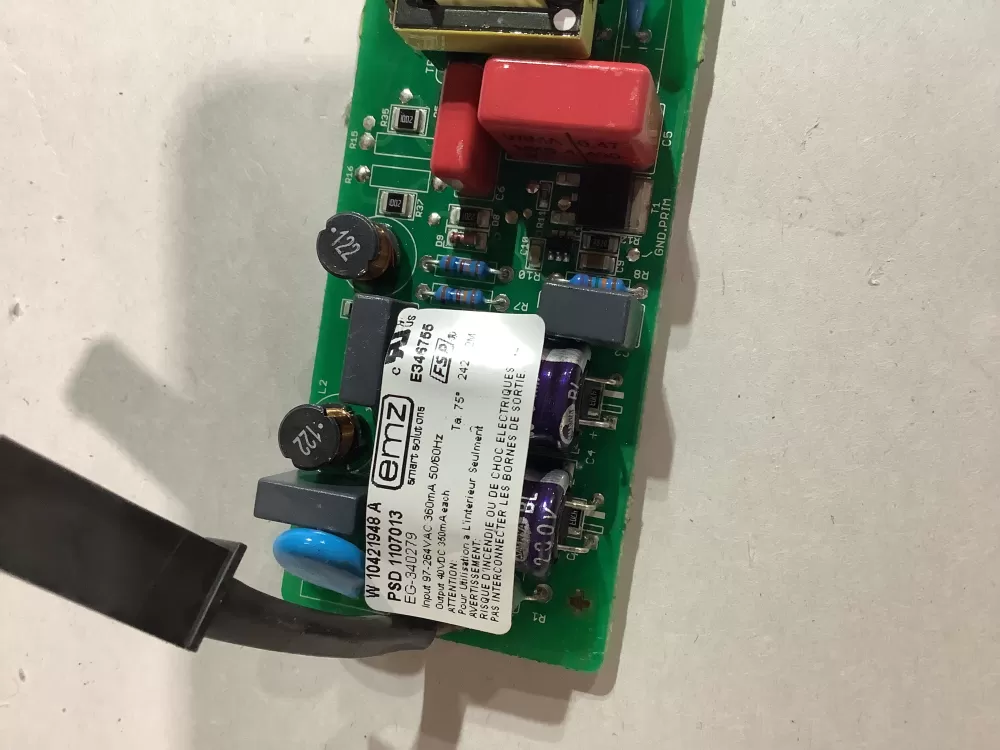 Whirlpool KitchenAid W10421948A Refrigerator Control Board AZ183588 | ZC2705