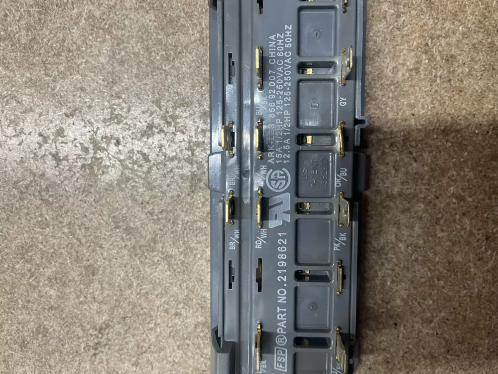 Whirlpool Maytag 2198621 Refrigerator Control Board Dispenser AZ11488 | KM872