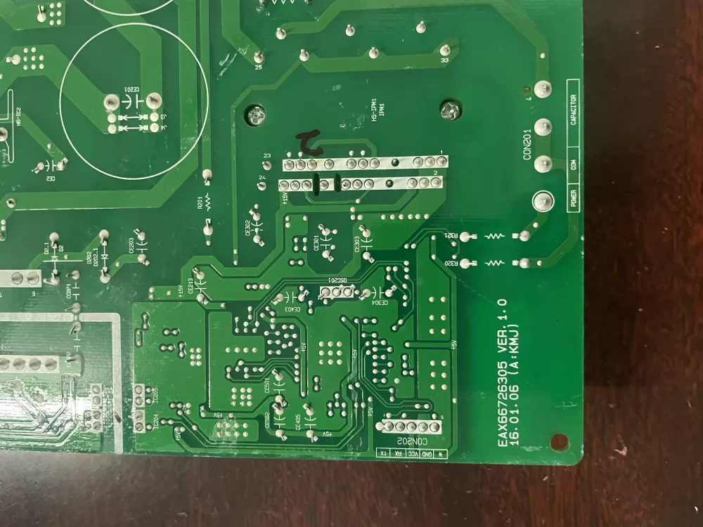 LG EBR81182703 Refrigerator Control Board AZ52250 | KM1901