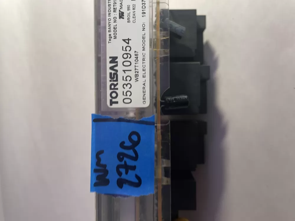 Kenmore Hotpoint GE WB27K10214 Range Control Board AZ197070 | Wm2726