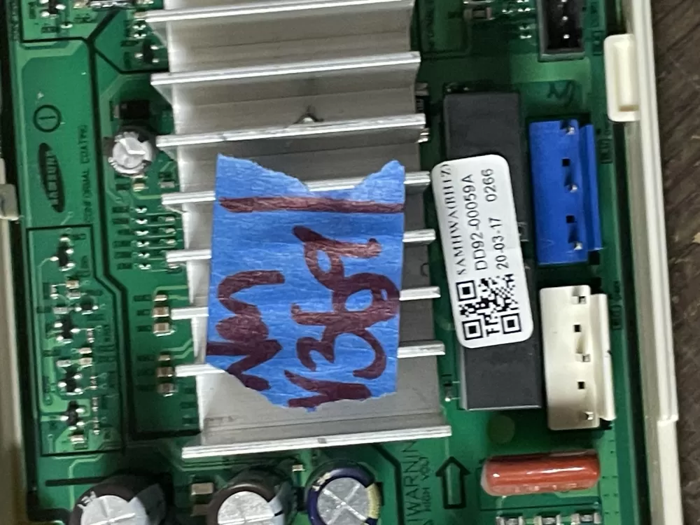 Samsung DD92 00059A Dishwasher Control Board AZ47698 | Wmv440