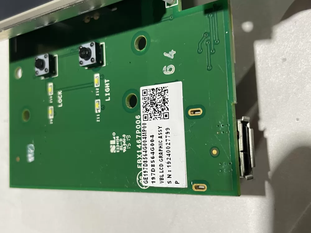 GE 197D8564G004 Refrigerator Control Board AZ139124 | Wm2151