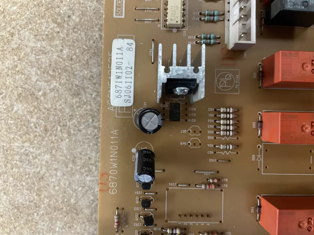 LG 6871W1N011B Range Oven Control Board AZ9364 | KM1515