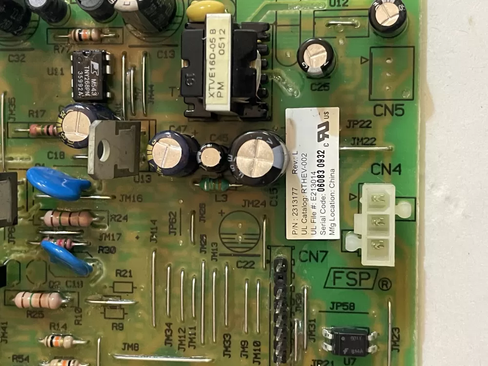 Whirlpool Kenmore 2313177 AP6007212 Refrigerator Control Board AZ149939 | KM2126
