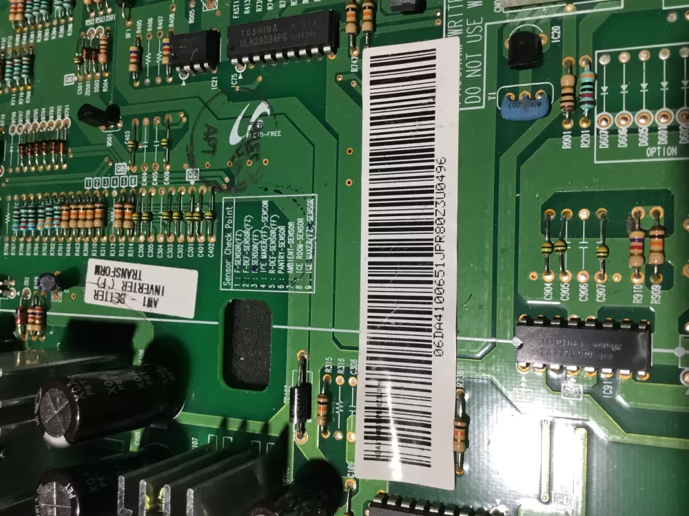 Samsung DA41 00651J Refrigerator Control Board AZ83756 | NR359