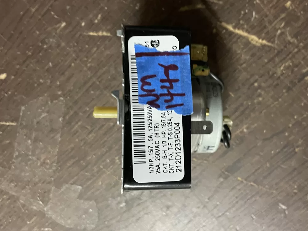 GE Hotpoint 212D1233P004 Dryer Timer AZ43617 | Wm1448