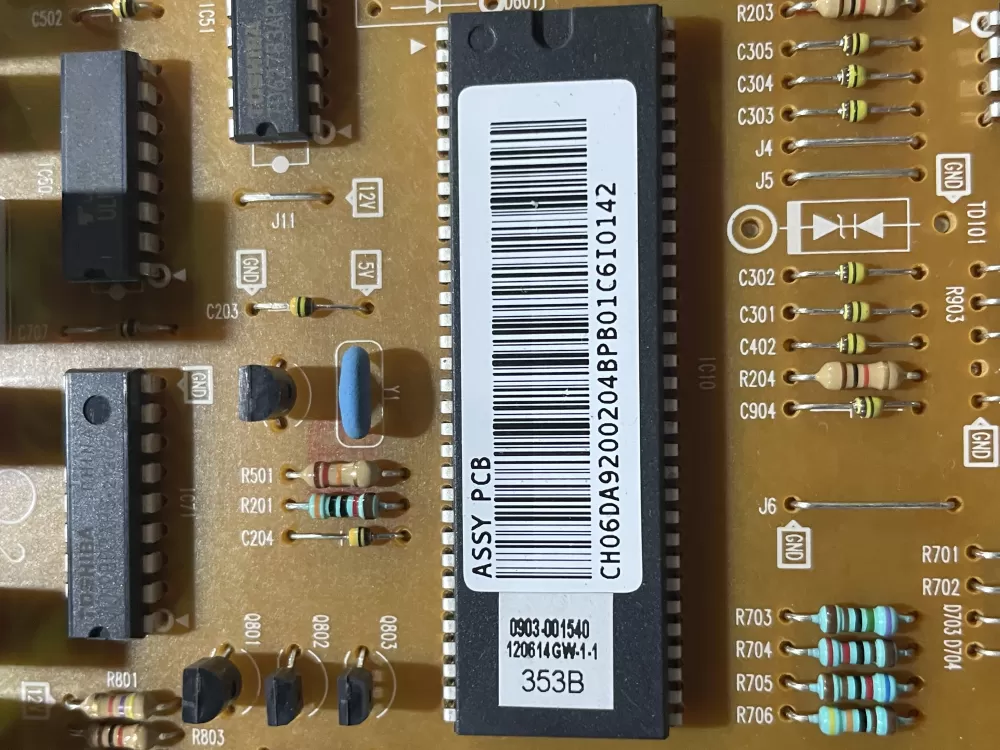 Samsung Refrigerator DA92-00204B Main Board AZ187253 | Wm2081