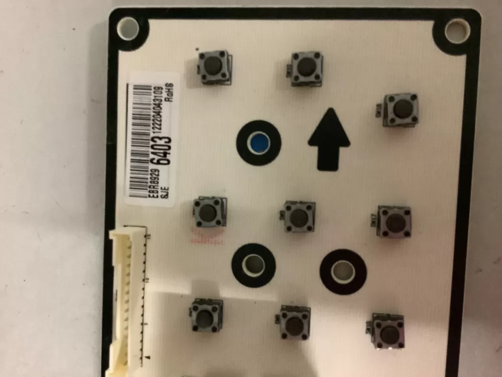 LG EBR89296403 Range UI Display Control Board