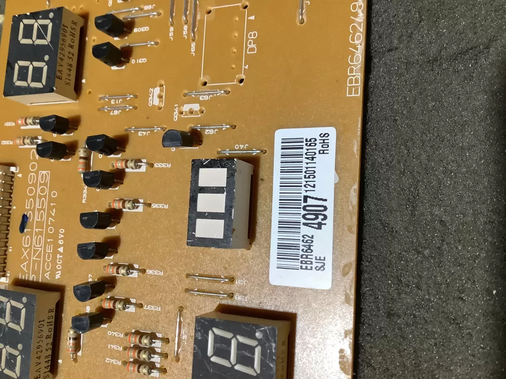 LG EBR64624908 EBR64624907 PS7792510 Range Board Control AZ112540 | NR487
