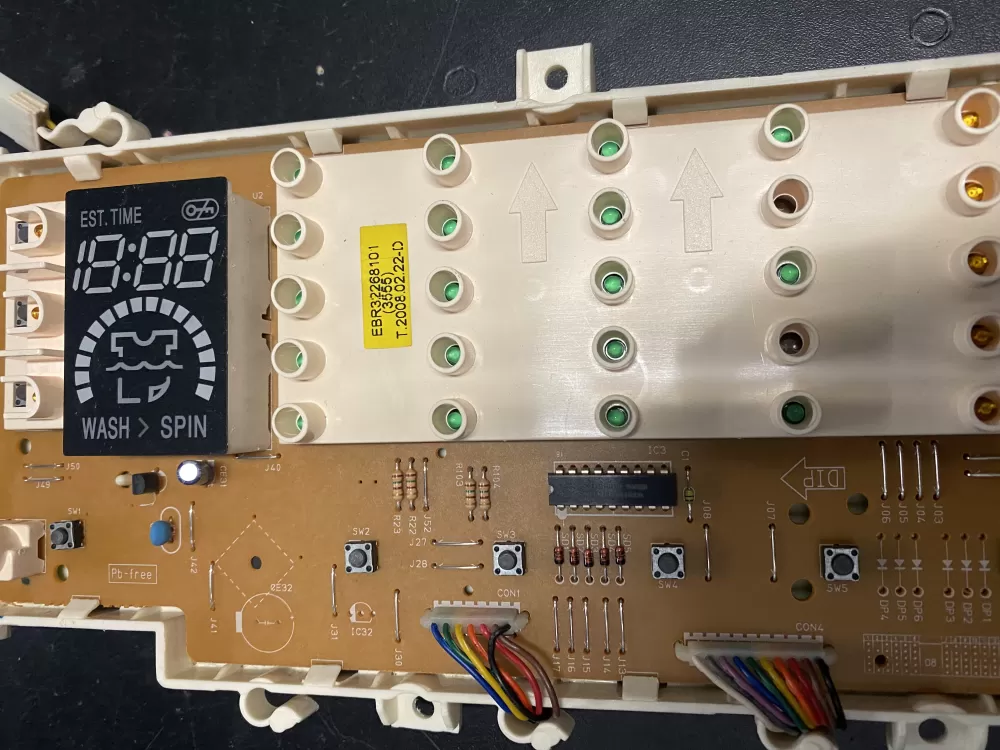LG EAX32221201 EBR32268101 Washer Control Board AZ13090 | BKV1