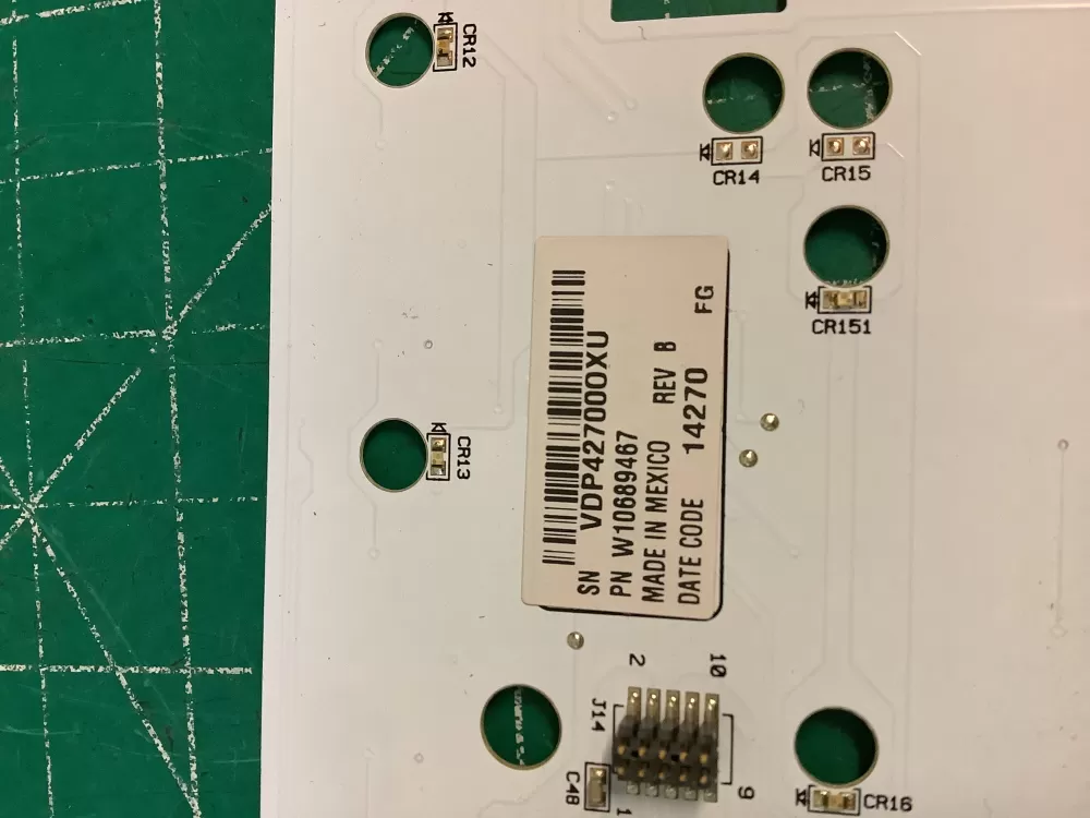 Whirlpool W10689467 Control Board AZ224060 | NR775
