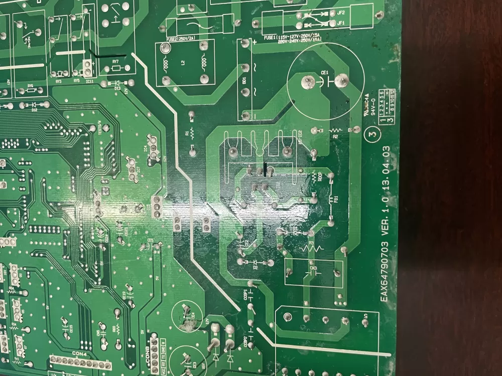 LG EBR75568901 Refrigerator Control Board AZ33616 | KM1686