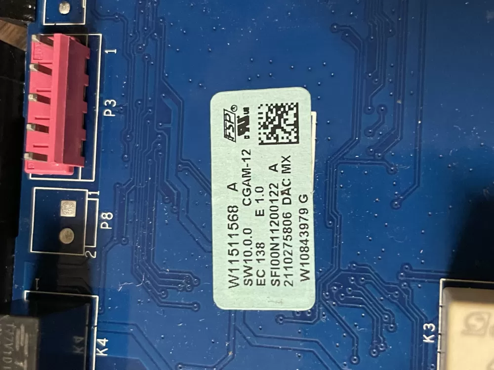 Whirlpool Maytag Amana W11204487 Range Control Board AZ56788 | Wm2016