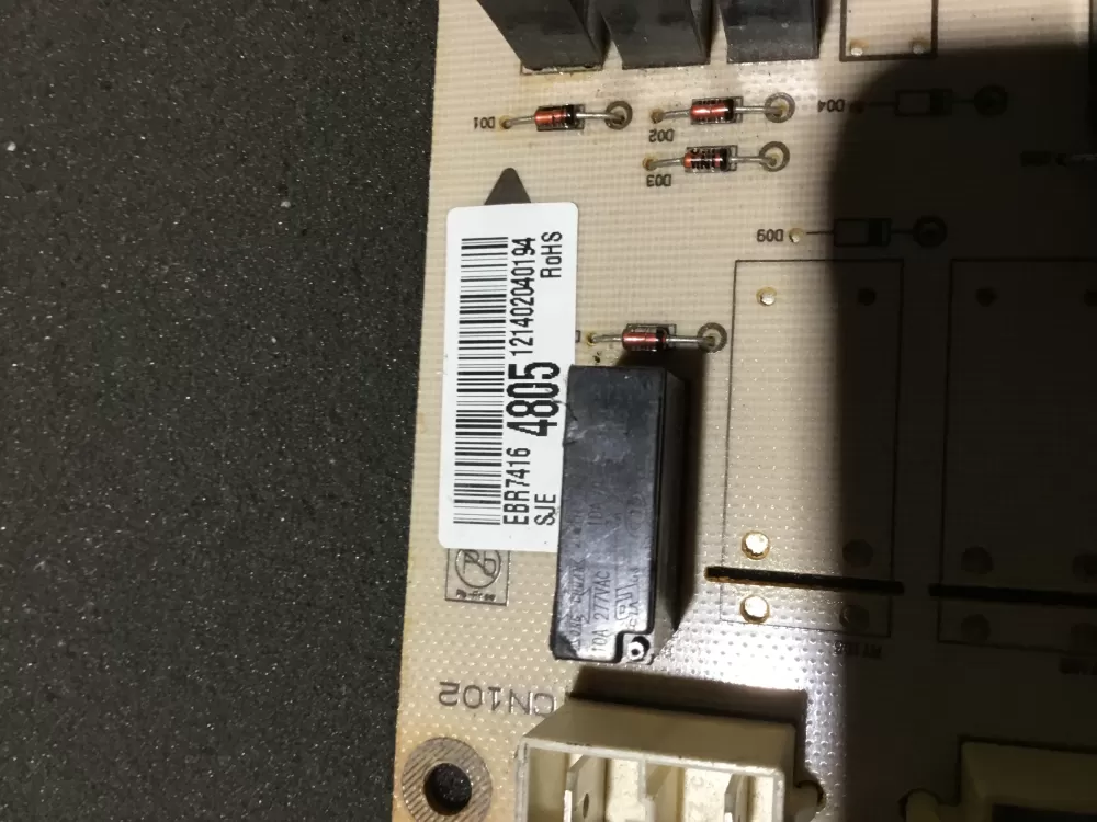 LG EBR74164802 EBR74164805 Range Oven Relay Control Board AZ77408 | NR2056