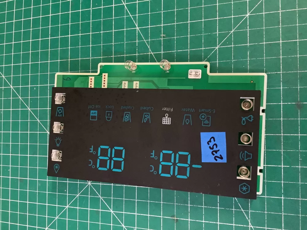 Samsung DA92 00649A Refrigerator Control Board Dispenser AZ197037 | NR2753