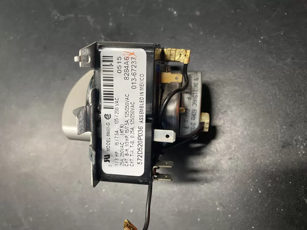 GE 572D520P036 WE4M370 Dryer Timer AZ21664 | BK1192