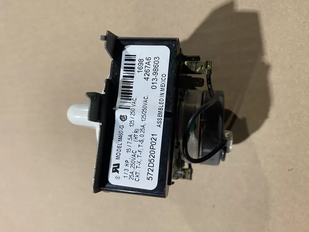 GE 572D520P021 WE4M271 Dryer Timer