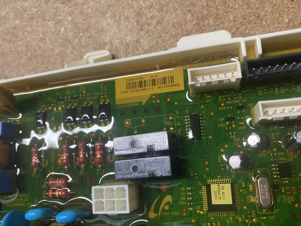 Samsung DC92-01310A Dryer Control Board AZ1288 | BK859