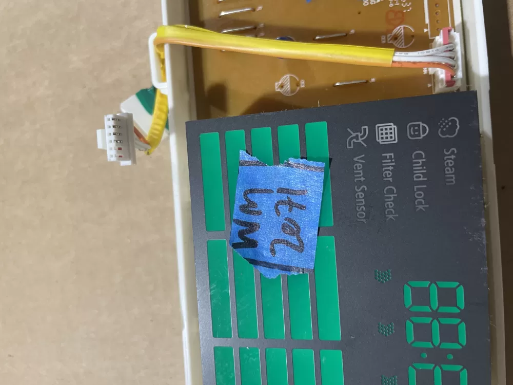 Samsung DC92 01309B Dryer Control Board AZ58629 | Wm2071