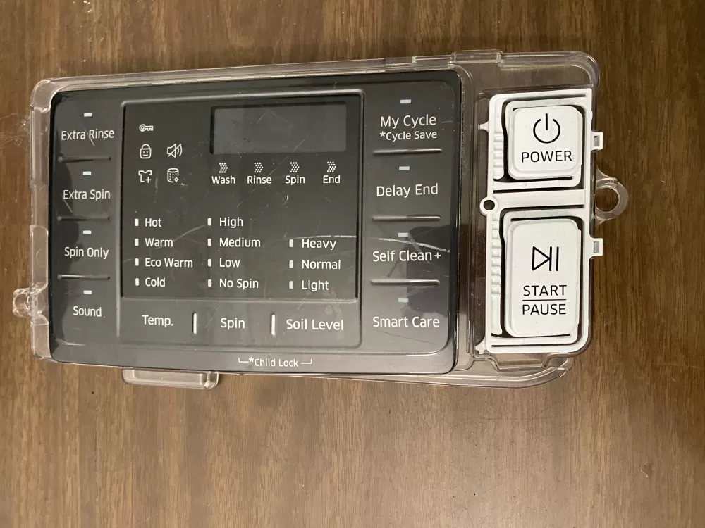 Samsung DC92-01607J  AP6243588  DC94-06643A  DC93-00376D  PS12084833 Dryer UI Control Board