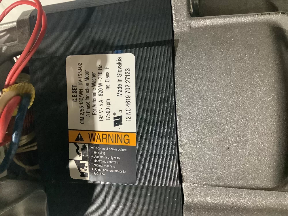 Whirlpool 4619 702 27123 Washer AZ202979 | Sl233