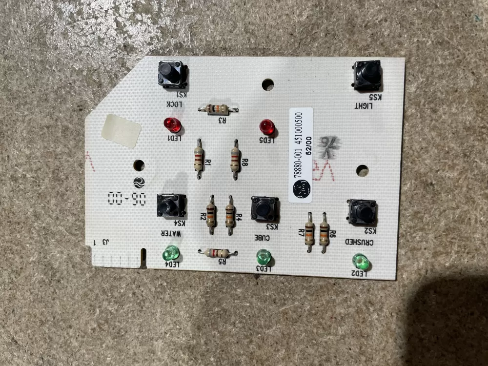 Maytag 451000500 Refrigerator Dispenser Board