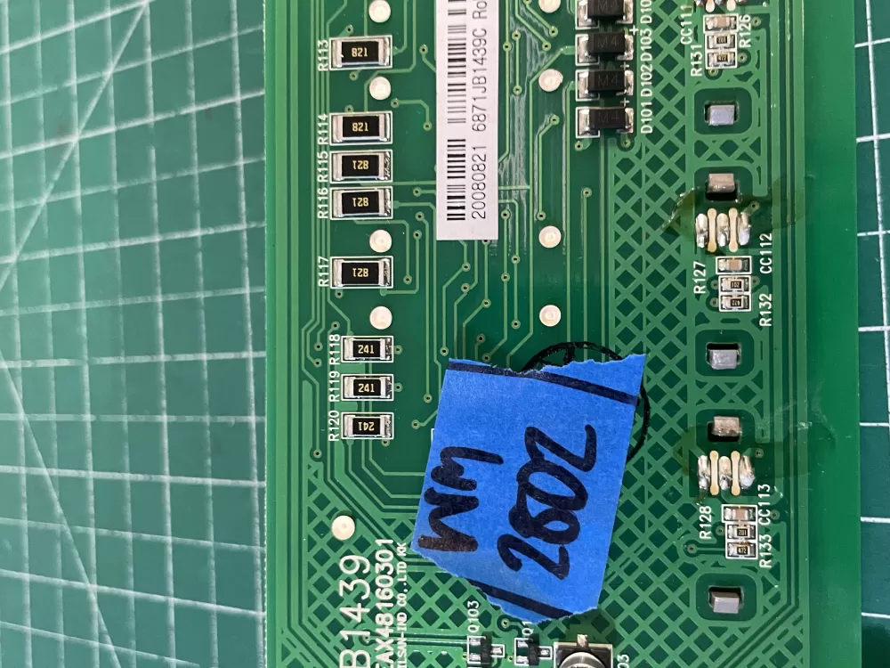 Kenmore LG 6871JB1439C Refrigerator Control Board Dispenser AZ200742 | Wm2802