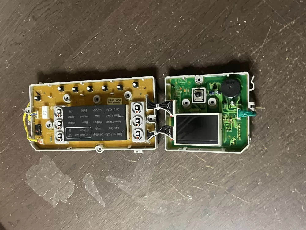 Samsung DC92-00130A  DC92-00125A Washer UI Control Board