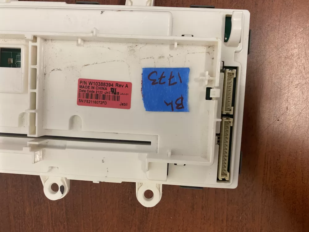 Whirlpool Maytag W10388394 Washer Control Board AZ45637 | BK1773