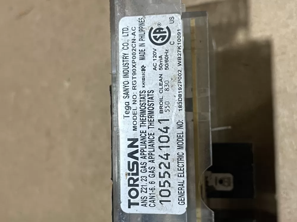 GE Hotpoint 183D8192P002 Wb27k10091 Oven Range Control Board AZ75234 | Wm1910