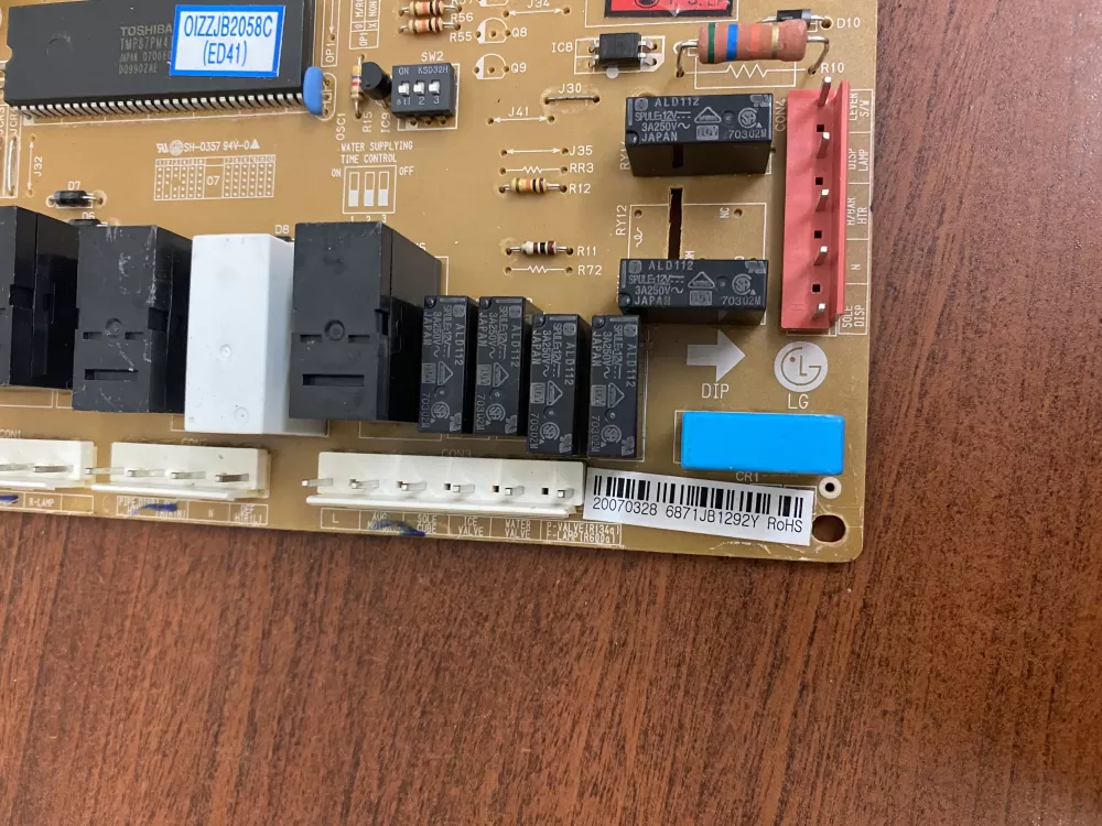 LG AP4451018 6871JB1292Y EBR58010501 Refrigerator Control Board AZ33399 | BK1685